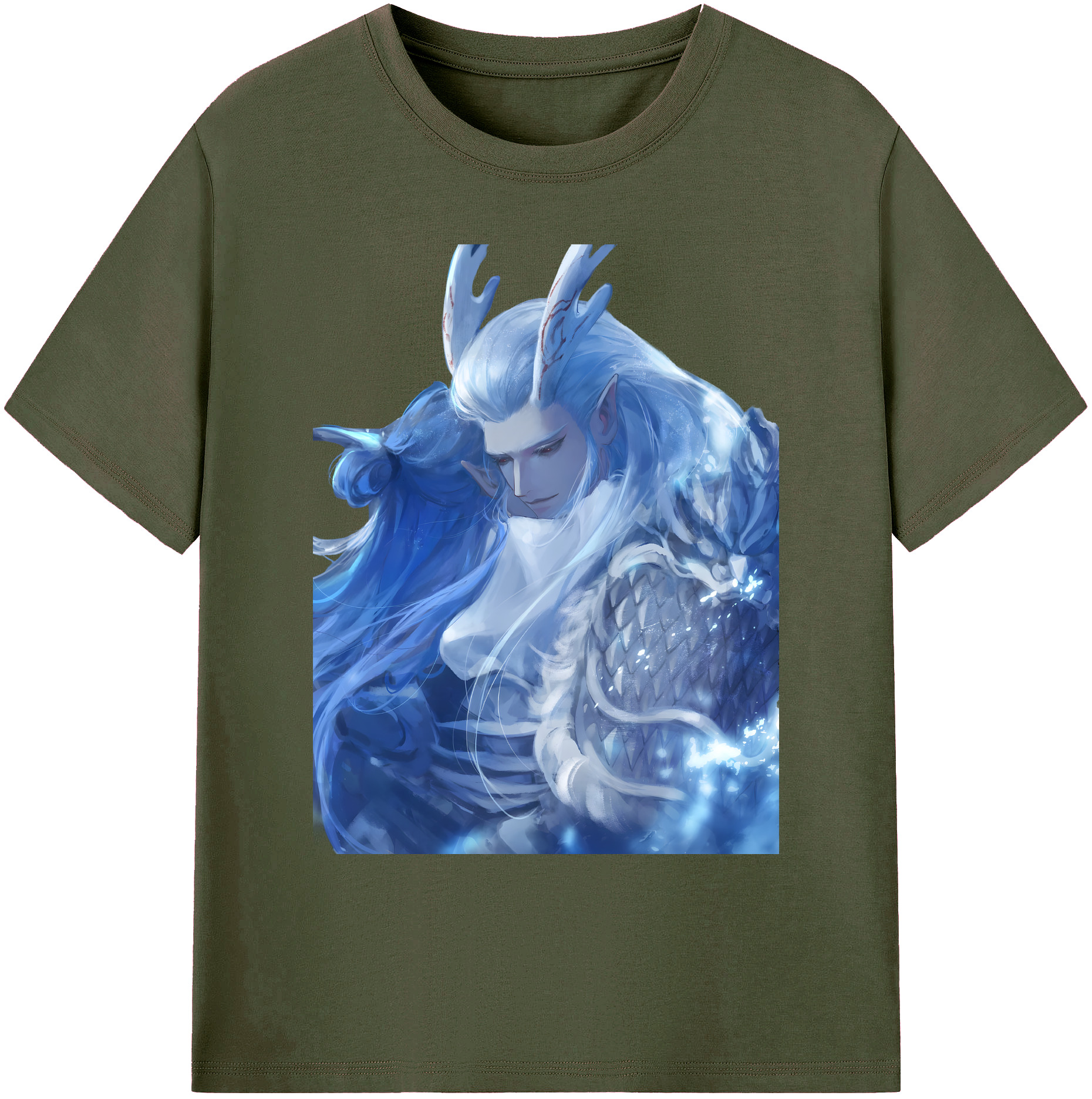 （画像用） Ne Zha 2 ナタ 魔童の大暴れ 綿100％ メンズ半袖Tシャツ｜肌触りやわらか＆通気性